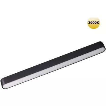 Трековый светильник Novotech Smal 359240 SHINO черный для низковольтного шинопровода IP20 LED 18W 48V 1080Лм 3000К