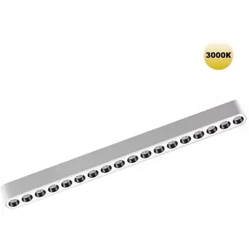 Трековый светильник Novotech Smal 359245 SHINO белый для низковольтного шинопровода IP20 LED 18W 48V 1710Лм 3000К