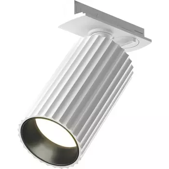 Трековый светильник однофазный 10W 48V Maytoni Technical Calipso TR218-1-GU10-W