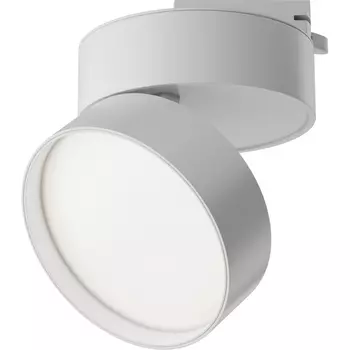 Трековый светильник светодиодный однофазный 18W 220V Maytoni Technical Onda TR007-1-18W4K-W-1