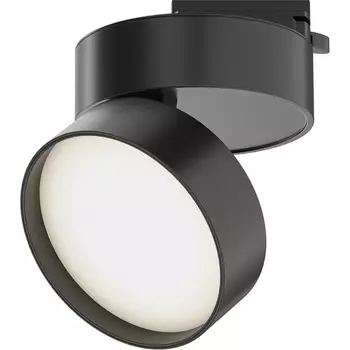 Трековый светильник светодиодный однофазный 220V 18W Maytoni Technical Onda TR007-1-18W4K-B-1