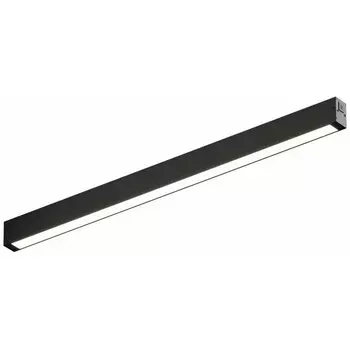 Трековый светильник светодиодный однофазный 220V 27W Denkirs Simple Linear DK8105-BK