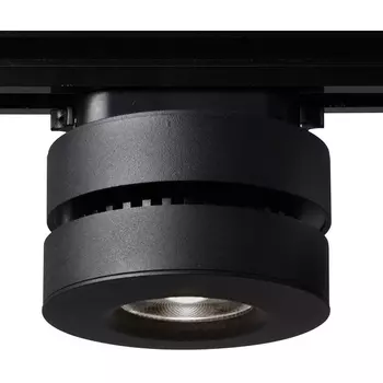 Трековый светильник однофазный 220V Arte Lamp Vela A2508PL-1BK