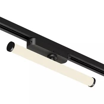 Трековый светильник светодиодный однофазный 220V Denkirs Strom DK6438-BK