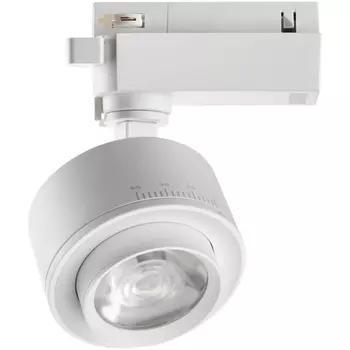 Cветильник светодиодный трековый однофазный трехжильный IP20 4000К 15W 220V NT22 082 белый Novotech Eddy 358943