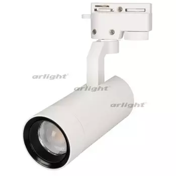 Трековый светильник светодиодный LGD-GELIOS-2TR-R67-20W Day4000 (WH, 20-60 deg, 230V) (Arlight, IP20 Металл, 3 года) 031234