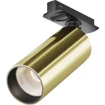 Трековый светильник однофазный 220V Maytoni Technical Focus LED TR021-1-12W4K-W-BBS