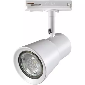Светильник трековый однофазный двухжильный IP20 50W 220V NT22 067 белый Novotech Molo 370933