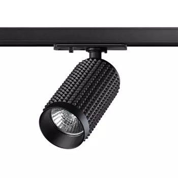 Светильник трековый однофазный трехжильный IP20 50W 220V MAIS NT21 085 черный Novotech PORT 370763