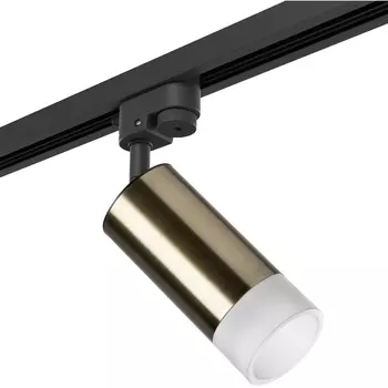 Трековый светильник однофазный 220V (214431+592057+202431) Lightstar RULLO R1T43131