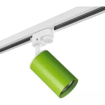 Трековый светильник однофазный 220V (214434+592056) Lightstar RULLO R1T434