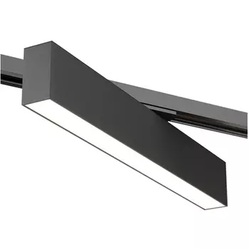 Трековый светильник однофазный 220V светодиодный Denkirs DK6430 DK6440-BK