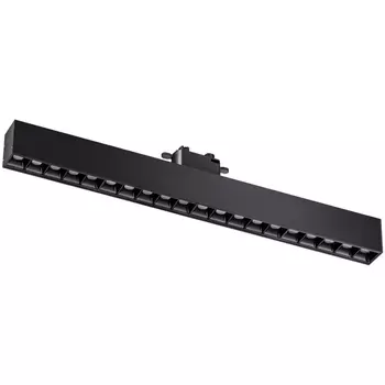 Светильник трековый однофазный трехжильный IP20 4000K 30W 220V NT22 черный Novotech Iter 358859