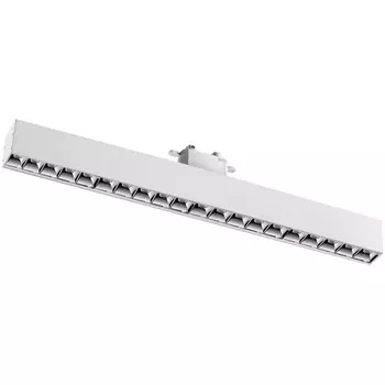 Светильник трековый однофазный трехжильный IP20 4000K 30W 220V NT22 белый Novotech Iter 358860