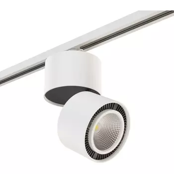 Трековый светильник однофазный 220V светодиодный Lightstar FORTE MURO A1T214830