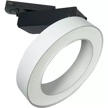 Трековый светильник 220V Rim Unity 3000K 12Вт 110° LED (однофазный) Maytoni Technical TR044-1-12W3K-W