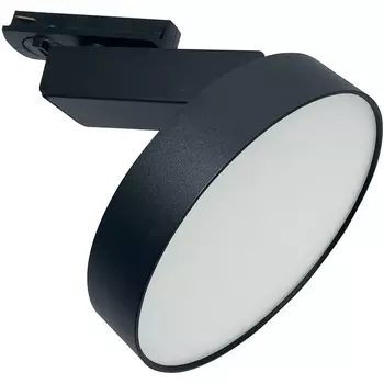 Трековый светильник 220V Zon Unity 3000K 12Вт 110° LED (однофазный) Maytoni Technical TR043-1-12W3K-B