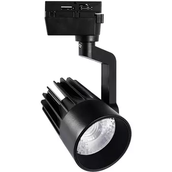 Трековый светильник однофазный 220V светодиодный ULB-Q274 30W/4000К Volpe BLACK