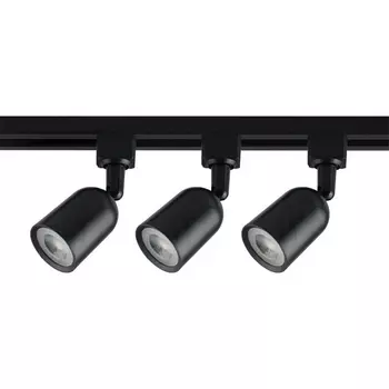 Трековый светильник однофазный 220V светодиодный ULB-Q292 8W/4200К/K SET31 Volpe BLACK