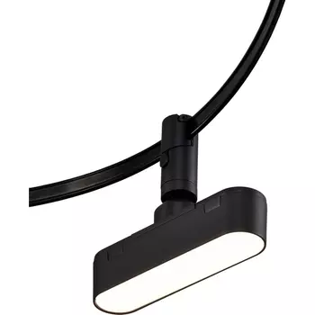 Трековый светильник светодиодный однофазный 48V Lightstar DUE 267237