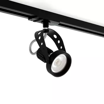 Трековый светильник однофазный 7W 220V Black RAUMBERG 8127Bk Raumberg