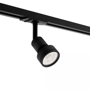 Трековый светильник однофазный 7W 220V Black RAUMBERG 8126Bk Raumberg