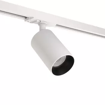 Трековый светильник однофазный 7W 220V White/Black RAUMBERG R8150Wh/Bk Raumberg