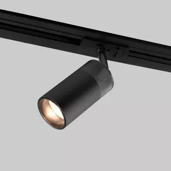 Трековый светильник светодиодный однофазный 220V чёрный 9W 4200K Elektrostandard Riffe 85512/01