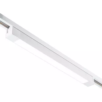 Трековый светильник однофазный 220V Escada 20001 20001TRU/02LED SWH 30Вт металл/акрил, белый матовый