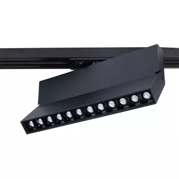 Трековый светильник светодиодный однофазный 220V Arte Lamp Flash A4573PL-1BK