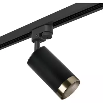 Трековый светильник однофазный 220V (214437+592057+203431) Lightstar RULLO R1T437431