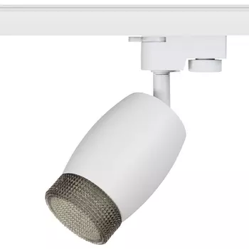 Трековый светильник однофазный 220V TR51 - WH под лампу белый Б0054163 ЭРА GU10