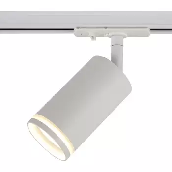 Трековый светильник однофазный 220V TR52 - WH под лампу белый Б0054165 ЭРА GU10