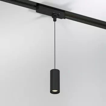 Трековый светильник LED подвесной магнитный 220V Elektrostandard Amend 85113/01 черный 12W 4000K однофазный
