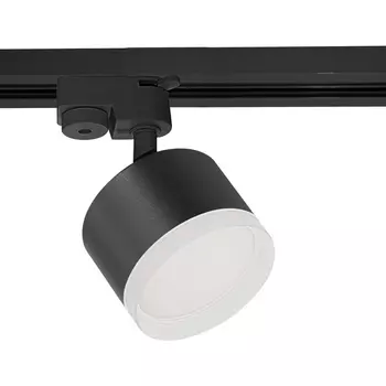 Трековый однофазный светильник 220V Reluce 53004-9.3-001LD GX53 BK