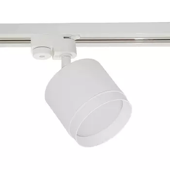 Трековый однофазный светильник 220V Reluce 53007-9.3-001LD GX53 WT