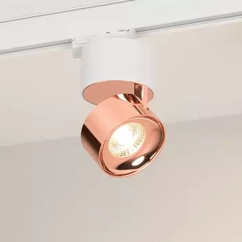 Трековый светильник трехфазный LED SP-PLURIO-TRACK-4TR-R77-9W Day4000 (WH-COP, 36 deg, 230V) (Arlight, IP20 Металл) 038102