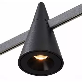 Трековый светильник магнитный модульный 24V ST Luce Farm ST813.446.05 черный LED 1*5W 4000K