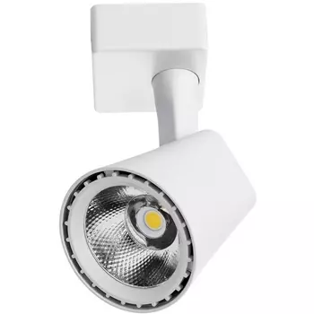 Трековый светильник однофазный 220V светодиодный Arte Lamp Amico A1811PL-1WH