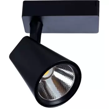 Трековый светильник однофазный 220V светодиодный Amico A1821PL-1BK (Artelamp)
