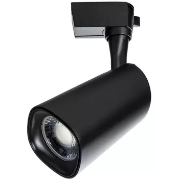 Трековый светильник однофазный 220V светодиодный Arte Lamp Barut A4563PL-1BK