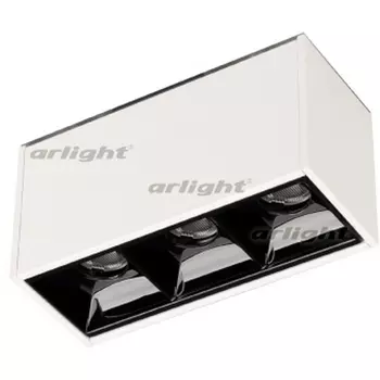 Трековый светильник магнитный 24V MAG-LASER-45-L84-3W Warm3000 (WH, 15 deg, 24V) (IP20 Металл) 027624 (Arlight)