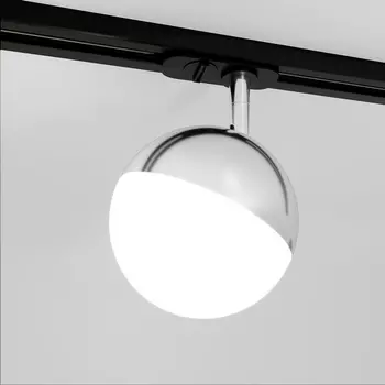 Трековый светильник однофазный 220V светодиодный MRL Elektrostandard Glob GX53 Хром (MRL 1015)