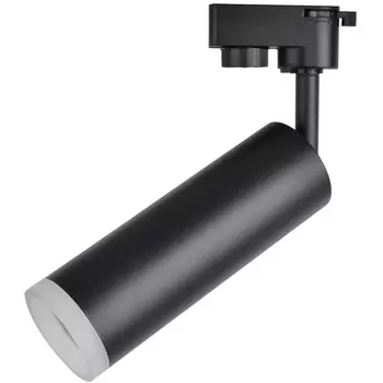 Трековый светильник однофазный 220V светодиодный Hubble A6811PL-1BK (Artelamp)