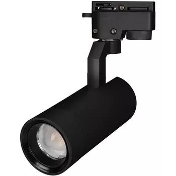 Трековый однофазный светильник светодиодный LGD-GELIOS-2TR-R67-20W Warm3000 (BK, 20-60 deg, 230V) (Arlight, IP20 Металл) 031238
