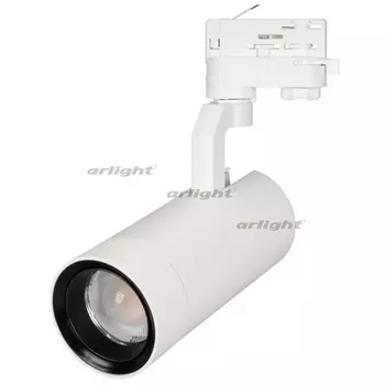 Трековый светильник трехфазный 220V LGD-GELIOS-4TR-R80-30W Warm3000 (WH, 20-60 deg, 230V) (IP20 Металл) Arlight LGD-GELIOS 031222