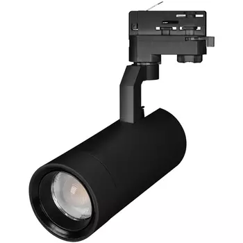 Трековый светильник трехфазный светодиодный LGD-GELIOS-4TR-R80-30W Day4000 (BK, 20-60 deg, 230V) (Arlight, IP20 Металл) 031224