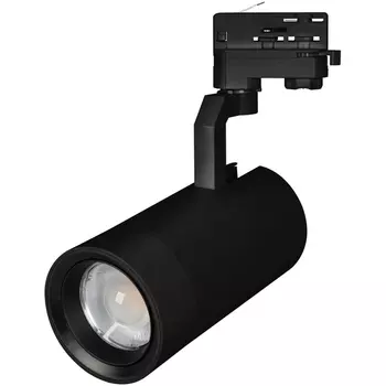 Трековый светильник трехфазный светодиодный LGD-GELIOS-4TR-R95-40W Warm3000 (BK, 20-60 deg, 230V) (Arlight, IP20 Металл) 031232