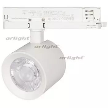 Трековый светильник светодиодный LGD-NIKA-4TR-R100-20W Warm3000 (WH, 24 deg, 230V) (Arlight, IP20 Металл, 5 лет) 031108