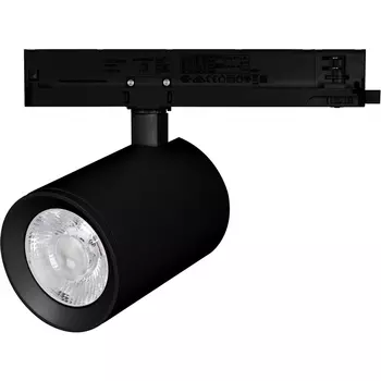 Трековый светильник светодиодный LGD-NIKA-4TR-R100-30W Warm3000 (BK, 24 deg, 230V) (Arlight, IP20 Металл, 5 лет) 031173